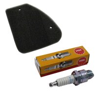 LUFTFILTER + ZÜNDKERZE NGK BR7HS >> FÜR...