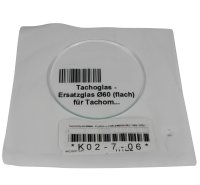 TACHOGLAS 60MM - FLACH >> FÜR SIMSON S51 / S53...