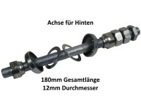 ACHSE HINTEN 180MM / 12MM >> FÜR PUCH MAXI S /...