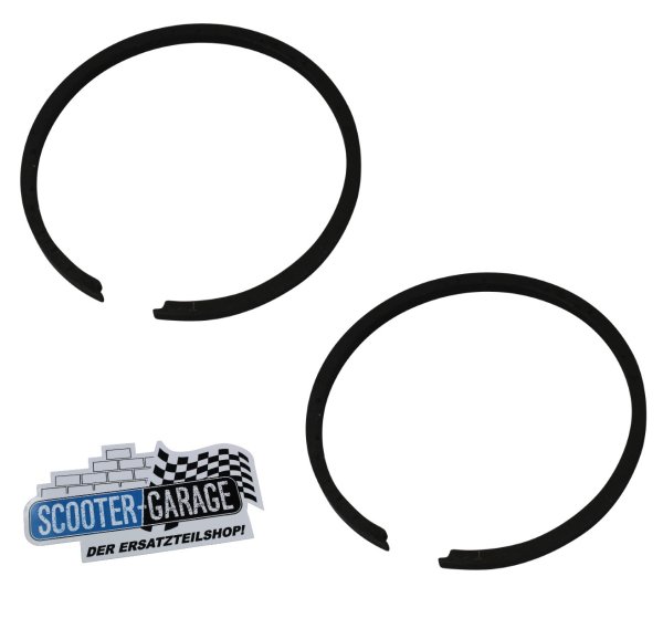 2x KOLBENRING 50CCM / 38MM - SG >> FÜR SIMSON S51 / SR50 / KR51/2