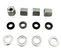 4x MUTTERN SET INK. UNTERLEGSCHEIBEN >> M6...