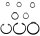 KLEINTEILE SET / SICHERUNGSTEILE - MOTOR >> FÜR SIMSON S51 / S53 / S70