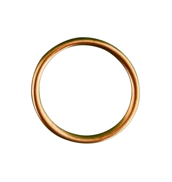 KRÜMMERDICHTUNG KUPFER 28MM x 34MM >> FÜR SIMSON S50 / S51 / S53 / S70 / S83