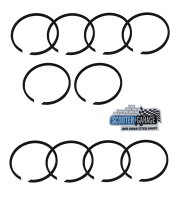 10x KOLBENRING 50CCM / 38MM - SG >> FÜR SIMSON...
