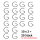 10x 2 KOLBENCLIP SETS 10MM + 12MM + 14MM >> G-CLIP