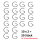 10x 2 KOLBENCLIP SETS 10MM + 12MM + 14MM >> G-CLIP